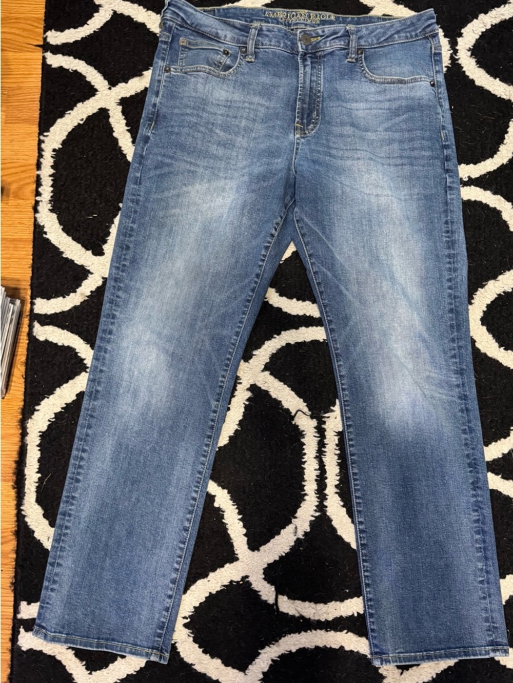 American Eagle Men’s Original Straight Jeans 36x32 Medium Wash